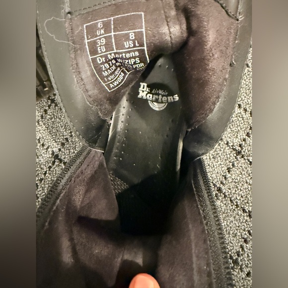 Dr. Martens Black Leather Footwear - Picture 3 of 5